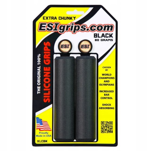 Chwyty rowerowe Esi Grips Extra Chunky - Czarne