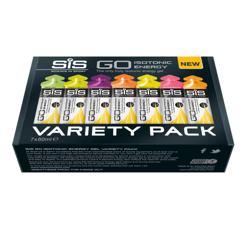 SIS Żel Energetyczny Go Iso Mix Variety 7x60ml ZESTAW 