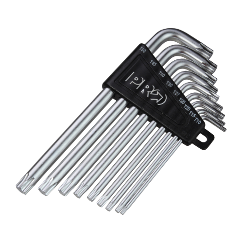 Zestaw Kluczy Torx 10/15/20/25/27/30/40/45/50 PRO 