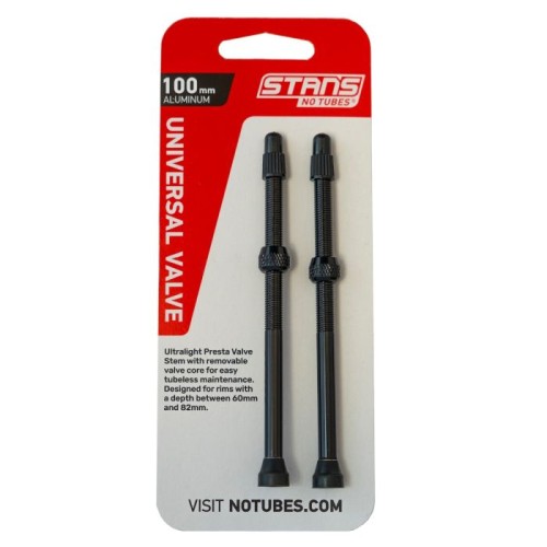 Wentyle Stans No Tubes 100mm Aluminiowe 2szt.