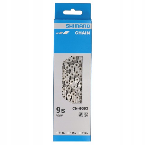 Łańcuch Shimano HG93 9s 114L + pin
