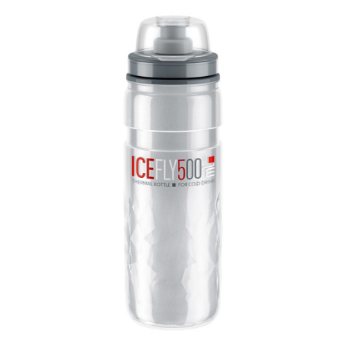Elite Bidon termiczny Ice FLY 500ml - clear / srebrny