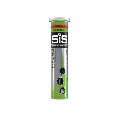 SIS Tabletki Nawadniające + elektrolity - truskawka limonka