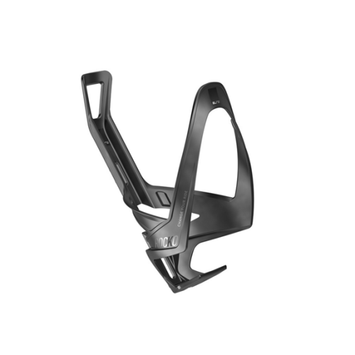 Koszyk na bidon Elite Rocko Carbon - czarny