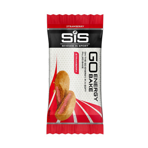SIS Ciastko energetyczne Go Energy Bake - truskawka
