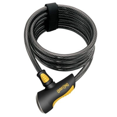 Zapięcie rowerowe ONGUARD Doberman 8029 Linka 185cm/10mm - na klucz