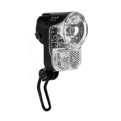 Lampka rowerowa przednia AXA PICO 30 - pod dynamo, prądnice, e-bike