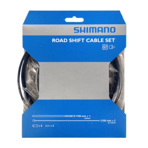 Zestaw linek i pancerza przerzutki Shimano  + końcówki