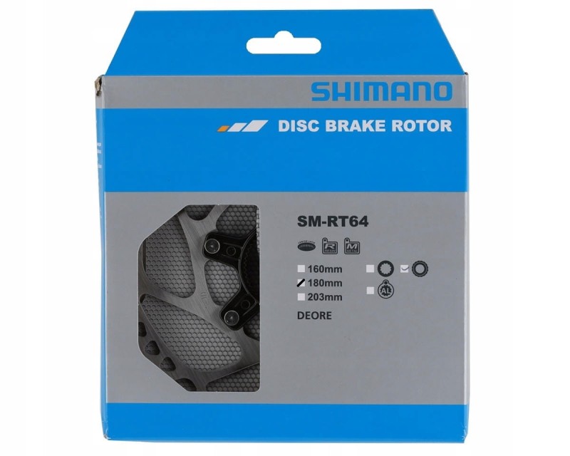 Tarcza hamulcowa Shimano Deore SM-RT64 Center Lock 180mm