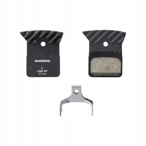 Klocki hamulcowe SHIMANO L05A-RF z radiatorem żywiczne OEM