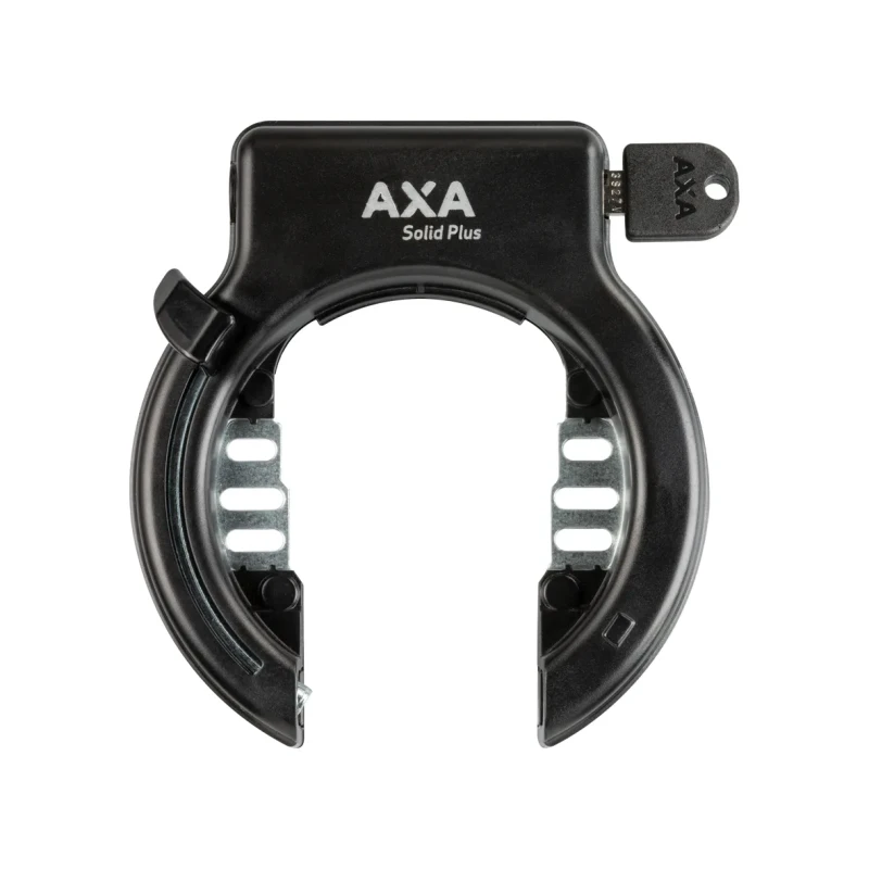 Blokada koła AXA Solid plus + linka Newton 150cm/10mm