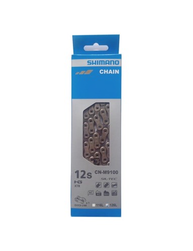 Łańcuch Shimano XTR M9100 12s 126L spinka - BOX