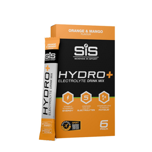 Elektrolity w saszetkach SIS GO Hydro+ Mango Powder 6x4,5g