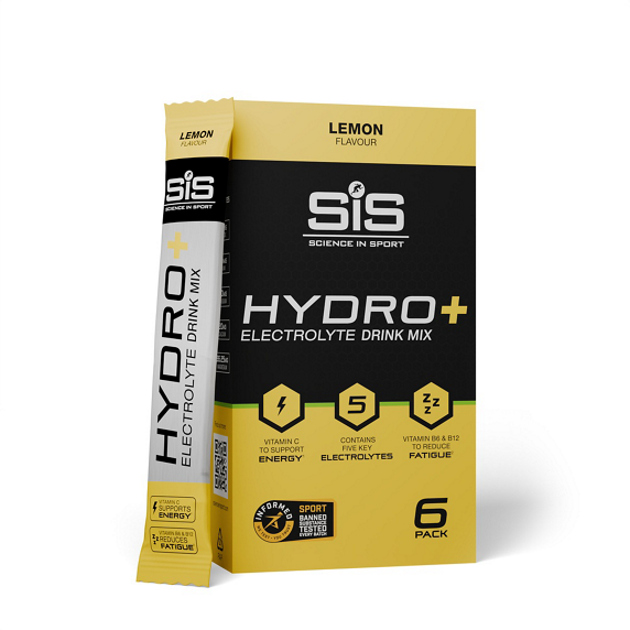 Elektrolity-w-saszetkach-SIS-GO-Hydro+-Lemon-Powder-6x4,5g