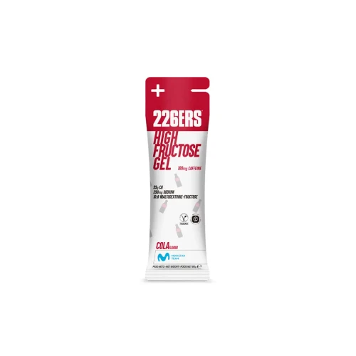Żel energetyczny z sodem HIGH FRUCTOSE GEL 226ers - cola z kofeiną 100mg