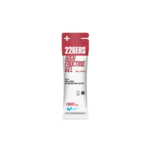 Żel energetyczny z sodem HIGH FRUCTOSE GEL 226ers - wiśniowy z kofeiną 160mg