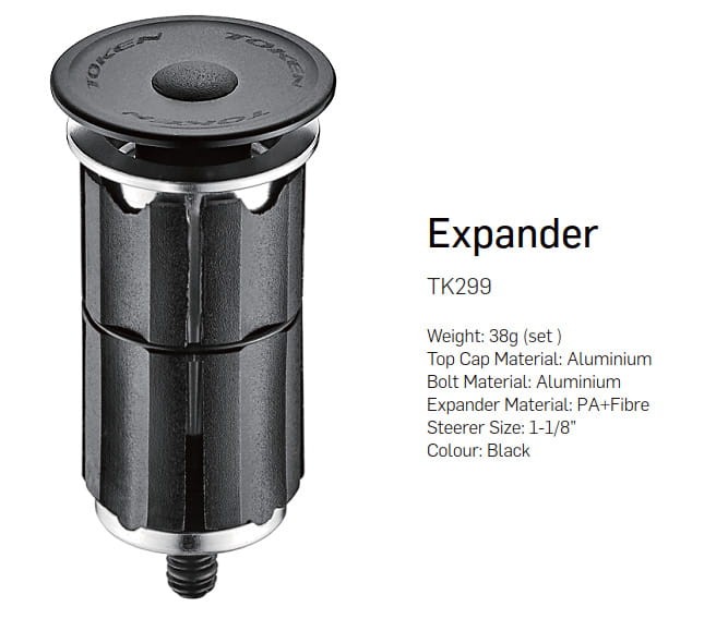 Token korek TK299 expander 1 1/8"