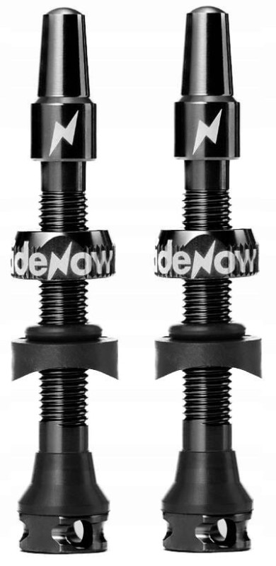 Wentyle TUBELESS RideNow Aluminiowe - super lekkie 2szt - 45mm