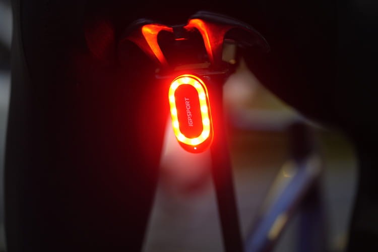 Radar rowerowy z lampką  IGPSPORT Radar SR Mini