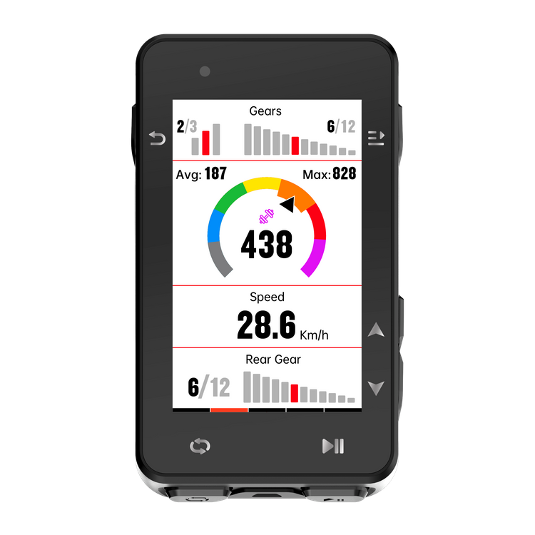 Licznik rowerowy nawigacja GPS iGPSPORT  IGS630S z uchwytem M80