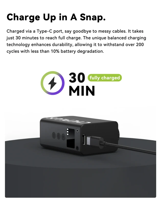 Mini pompka elektryczna  Cycplus AS2 PRO - akumulatorowa