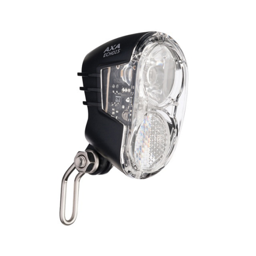 Lampka rowerowa przednia AXA ECHO 15 lm - pod dynamo, prądnice, e-bike
