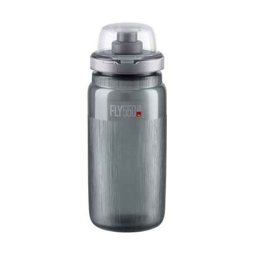 Elite Bidon FLY MTB TEX 550ml - przeźroczysty dymiony -smoke