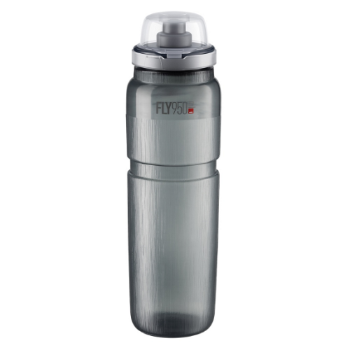 Elite Bidon FLY MTB TEX 950ml - przezroczysty dymiony - smoke