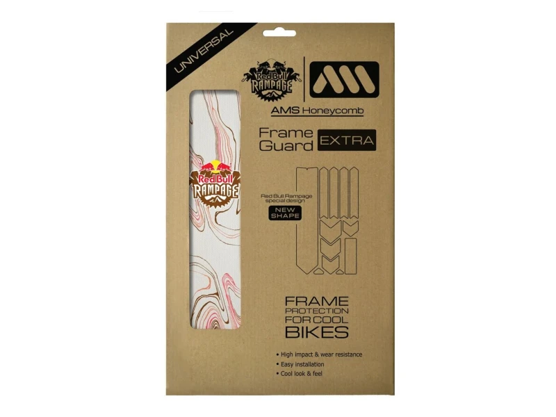 Naklejki ochronne na rower AMS - EXTRA - RedBull Ridgeline - brown