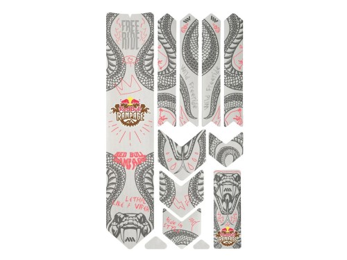 Naklejki ochronne na rower AMS - EXTRA - Gray Rampage