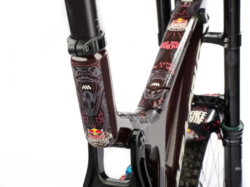 Naklejki ochronne na rower AMS - EXTRA - Gray Rampage