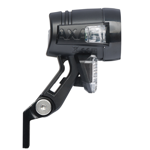Lampka rowerowa przednia AXA Blueline 30 - pod dynamo, prądnice, e-bike