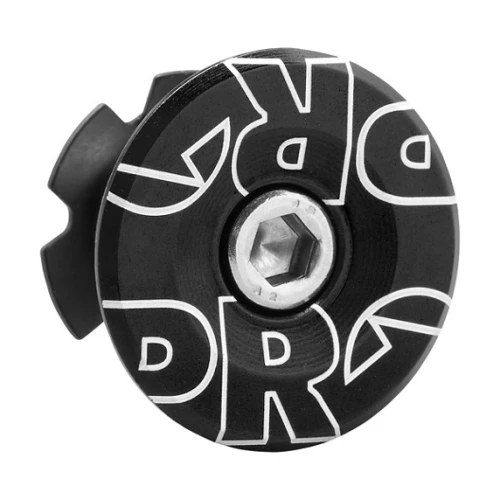 Kapa Sterów PRO Alu Czarna Anodyzowana 1-1/8"