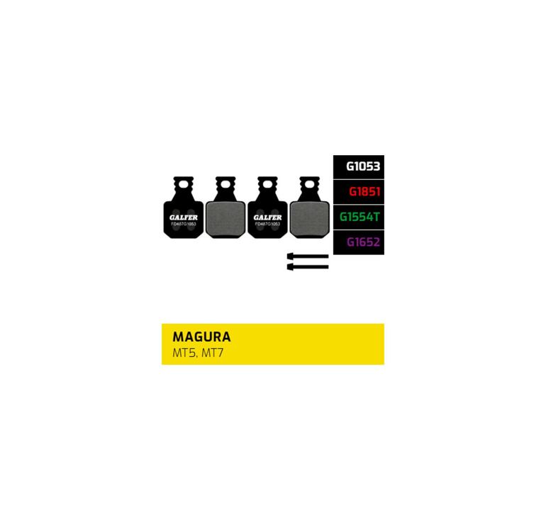 Klocki hamulcowe Galfer  FD487 G1053 mieszanka: Performance - BOX