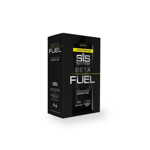 Zestaw 6 x Żel energetyczny SIS BETA FUEL GEL  + Nootropics - Jabłko 60ml