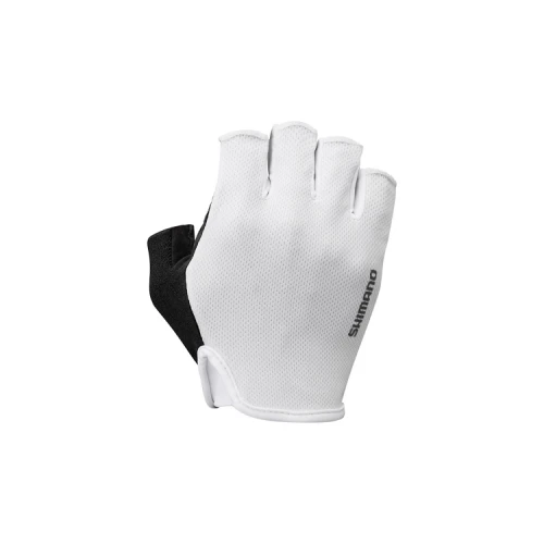 Rękawiczki rowerowe Shimano Airway - białe roz. M