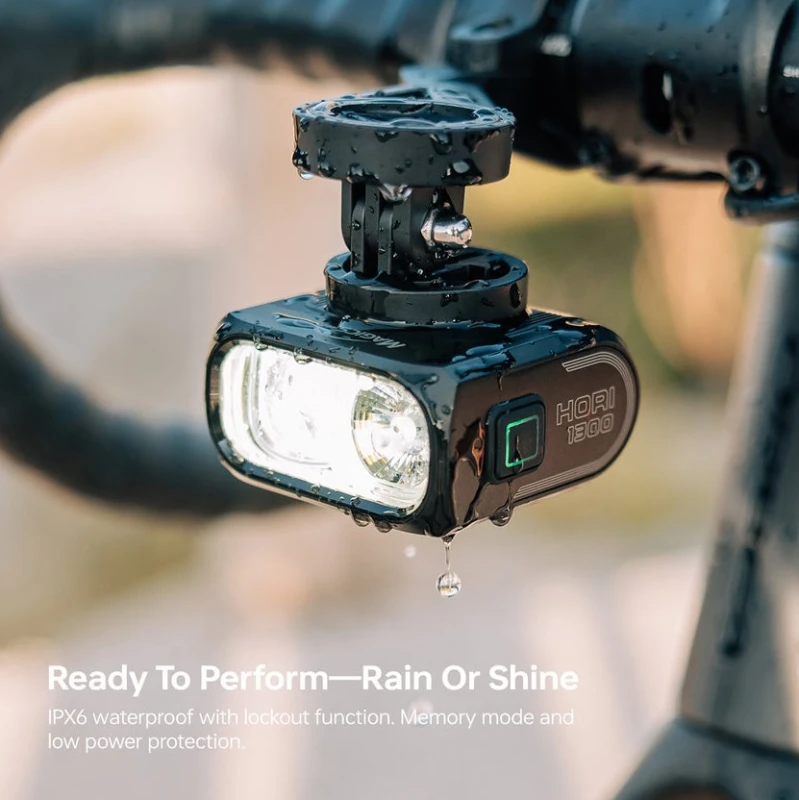 Lampka przednia MAGICSHINE HORI 1300 DUAL MOUNTED 1300 lumenów, z pilotem