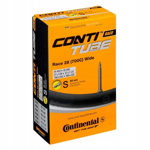 Dętka Continental RaceWide 28" 700 x 25-32C presta 60