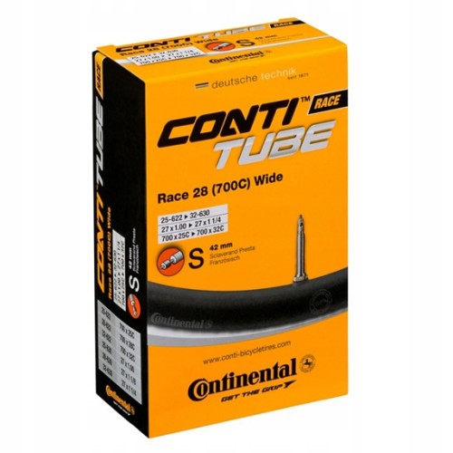 Dętka Continental RaceWide 28" 700 x 25-32C presta 42