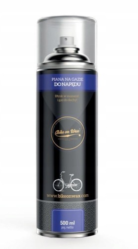 Bike on Wax Piana na gazie do napędu aerozol 400ml