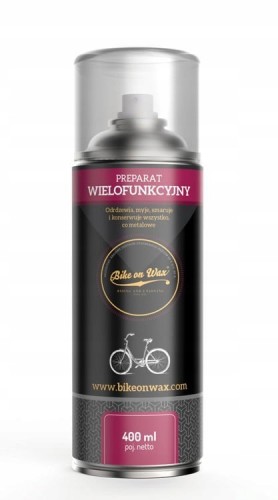 Bike on Wax - Preparat wielofunkcyjny 400 ml