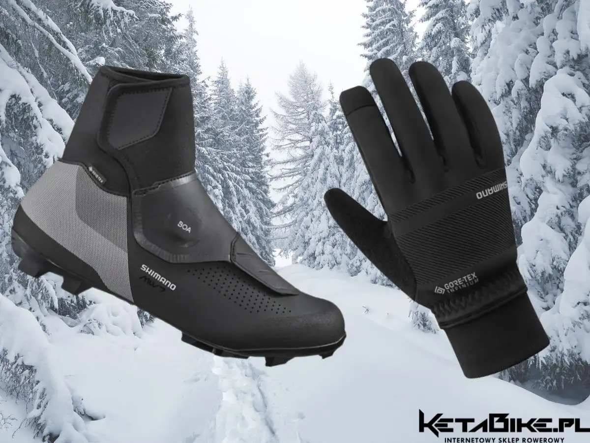 Idealny zestaw na zimę: buty Shimano MW7 i rękawiczki Infinium Primaloft